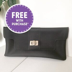 FREE with Purchase* | Y2K Plastic Cocktail Clutch Purse Silver Metal Clasp